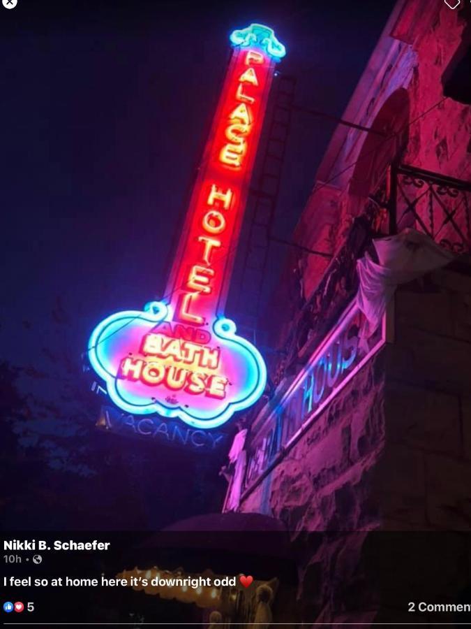 The Palace Hotel And Bath House Spa ユリーカ・スプリングス エクステリア 写真